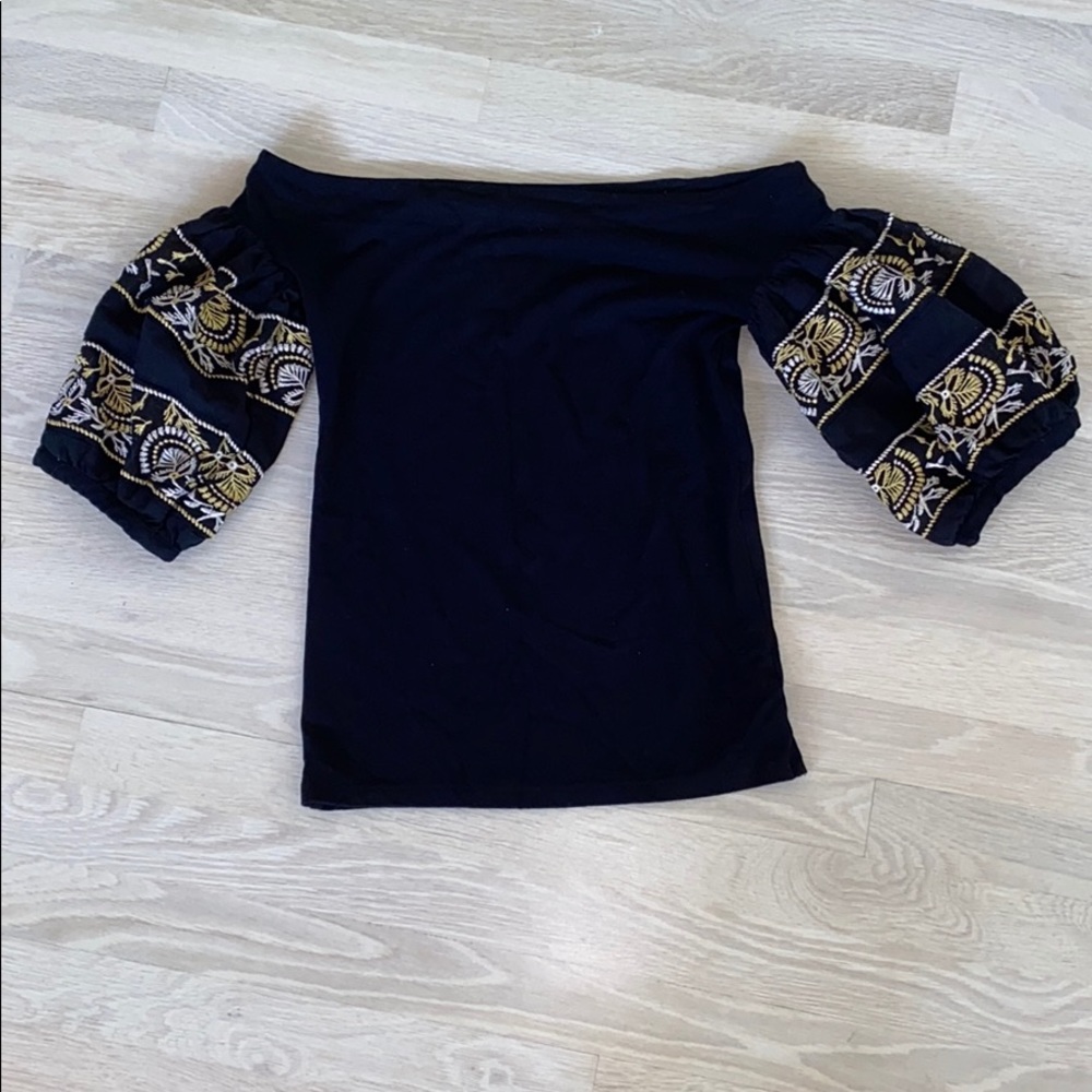 Off the Shoulder Free People Shirt